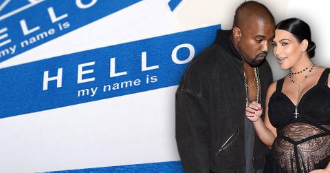 Kanye west kim kardashian baby