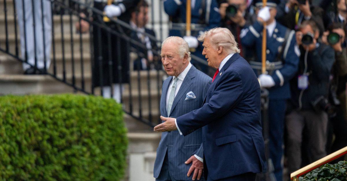 image of Donald Trump and the royal couple shared warm and friendly interactions, per a source. 