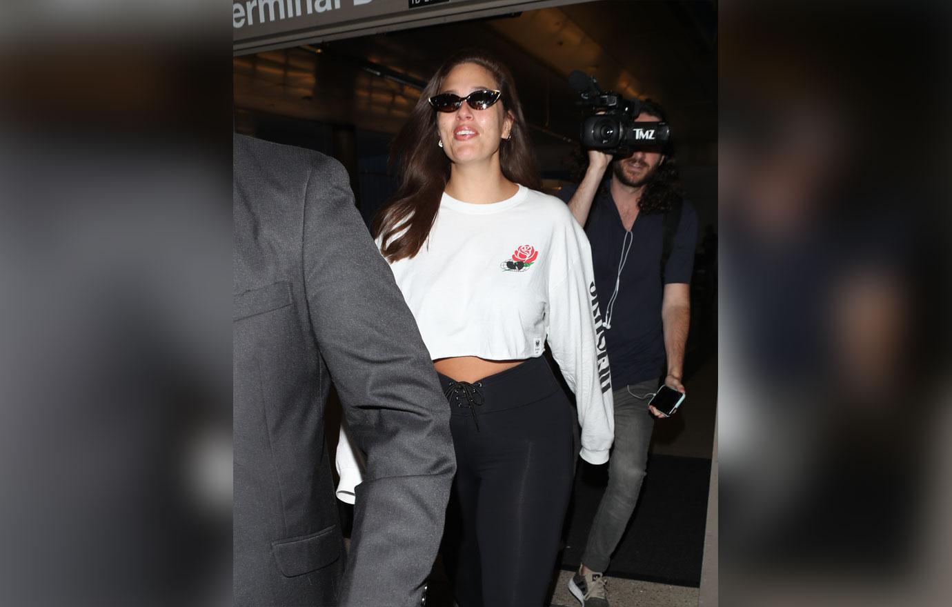 Ashley Graham at LAX