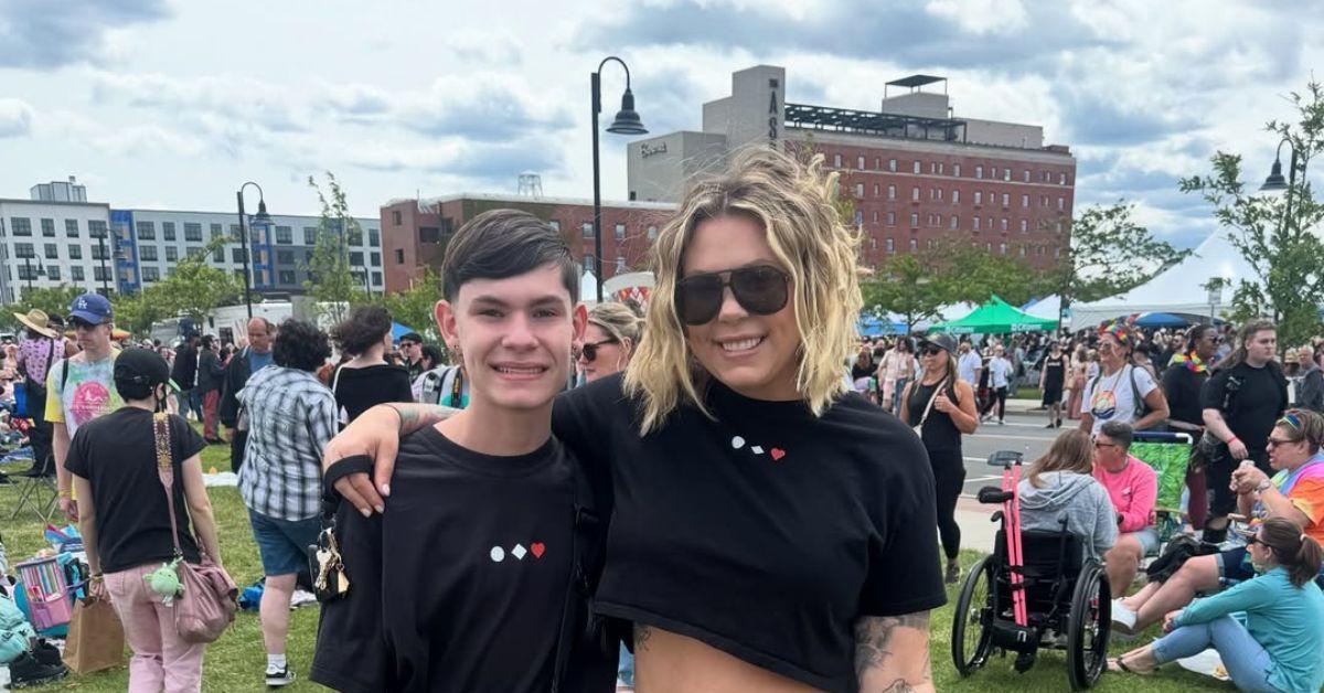 Photo of Elliot Rivera and Kailyn Lowry