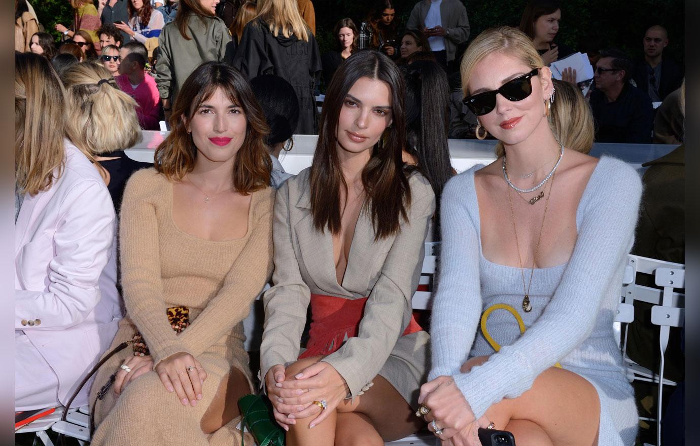 Jacquemus Front Row During S/S 2019 Paris Fashion Week