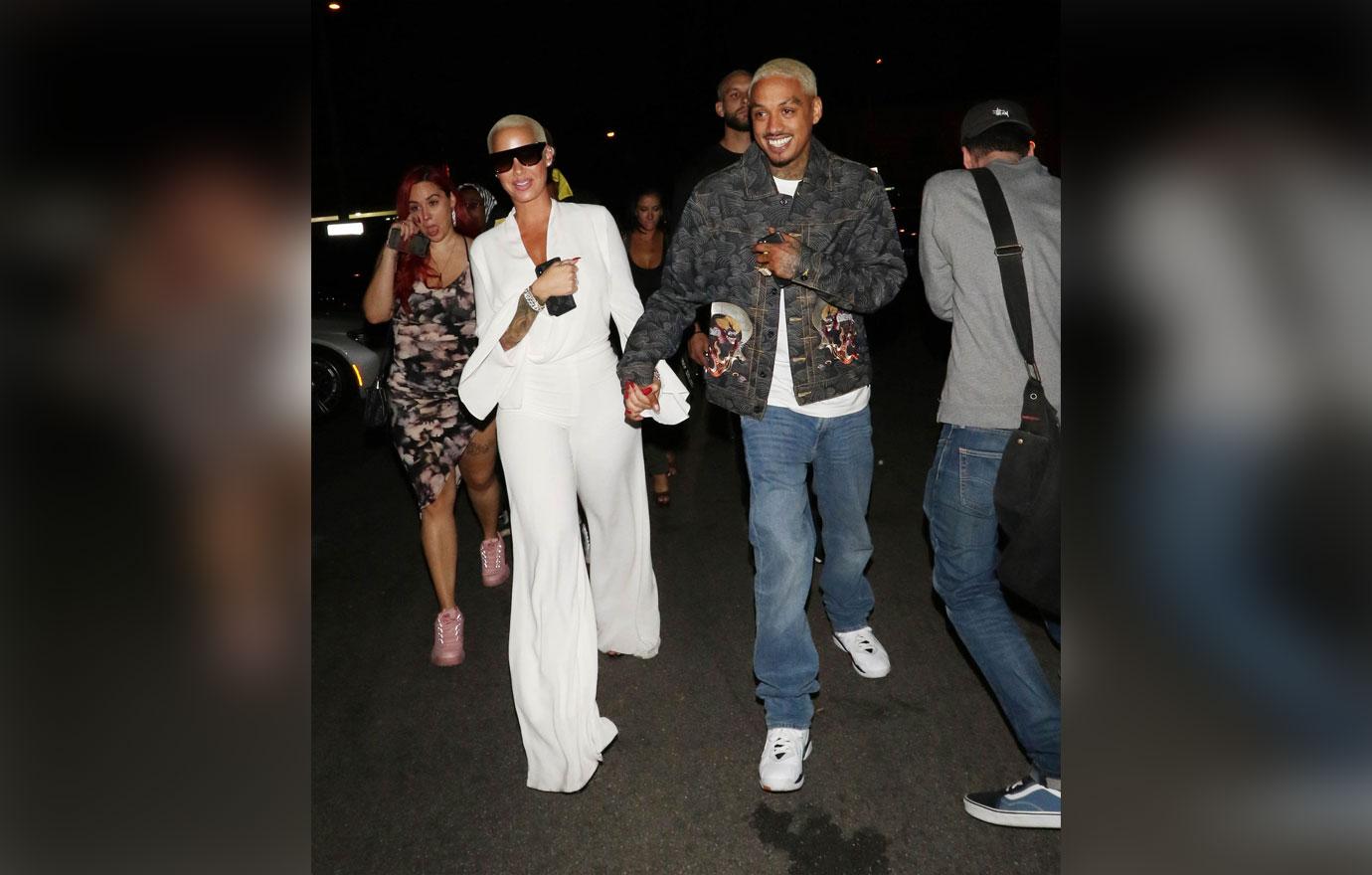 //amber rose video ae edwards newborn son