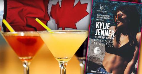 Kylie jenner birthday 18 legal drinking canada