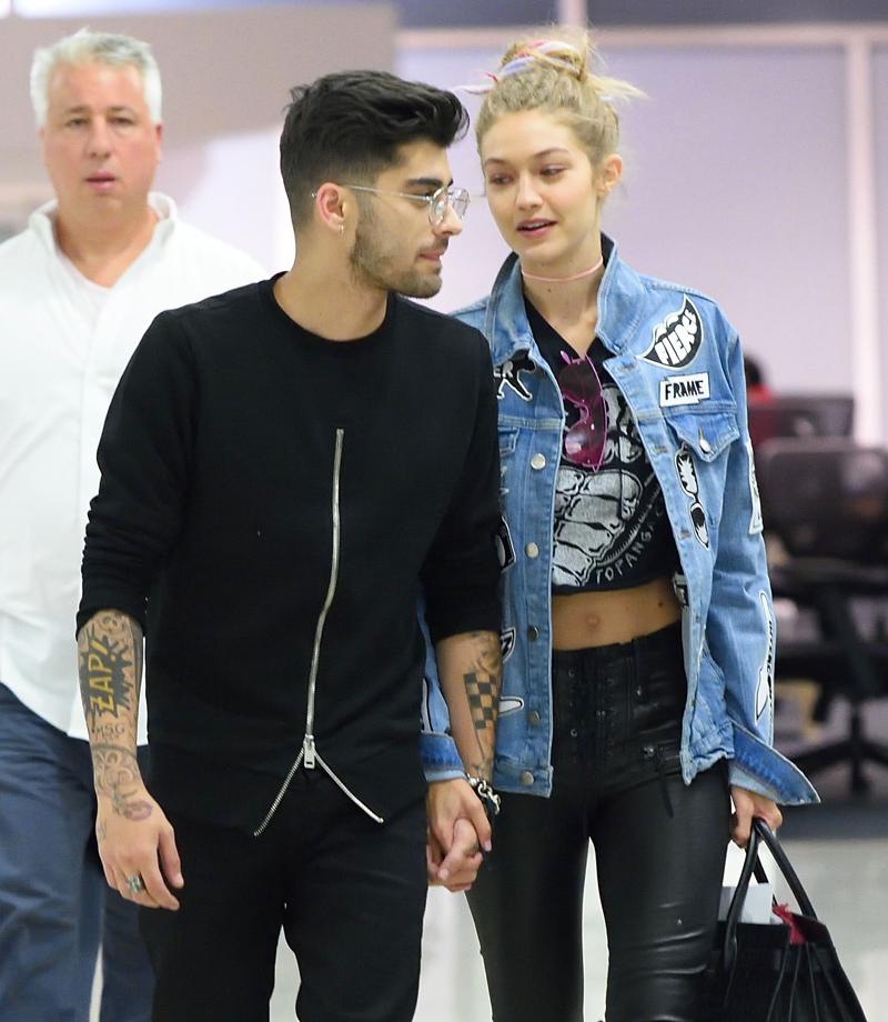 gigi hadid feud perrie edwards over zayn malik