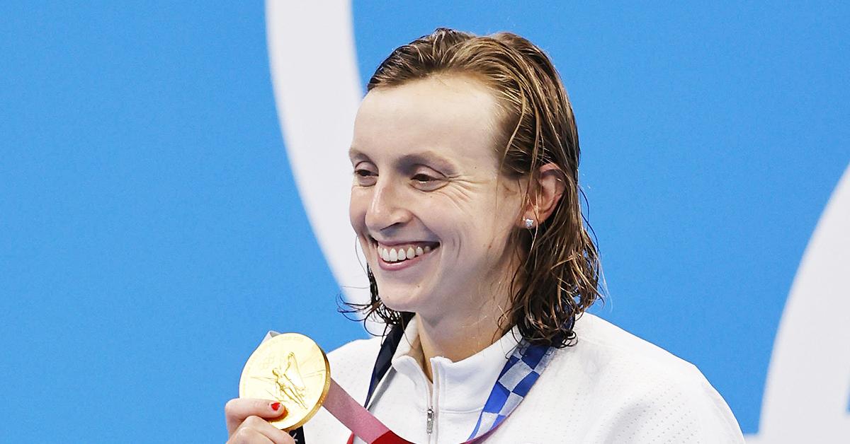 olympian katie ledecky admits pinch myself now never imagined winning medals