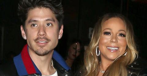 Mariah Carey and Bryan Tanaka enjoy a sushi dinner at Katsuya after the Clippers game
