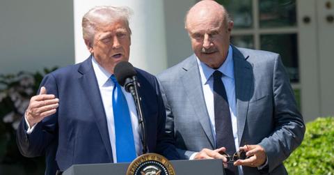 photo of Donald Trump and Dr. Phil McGraw