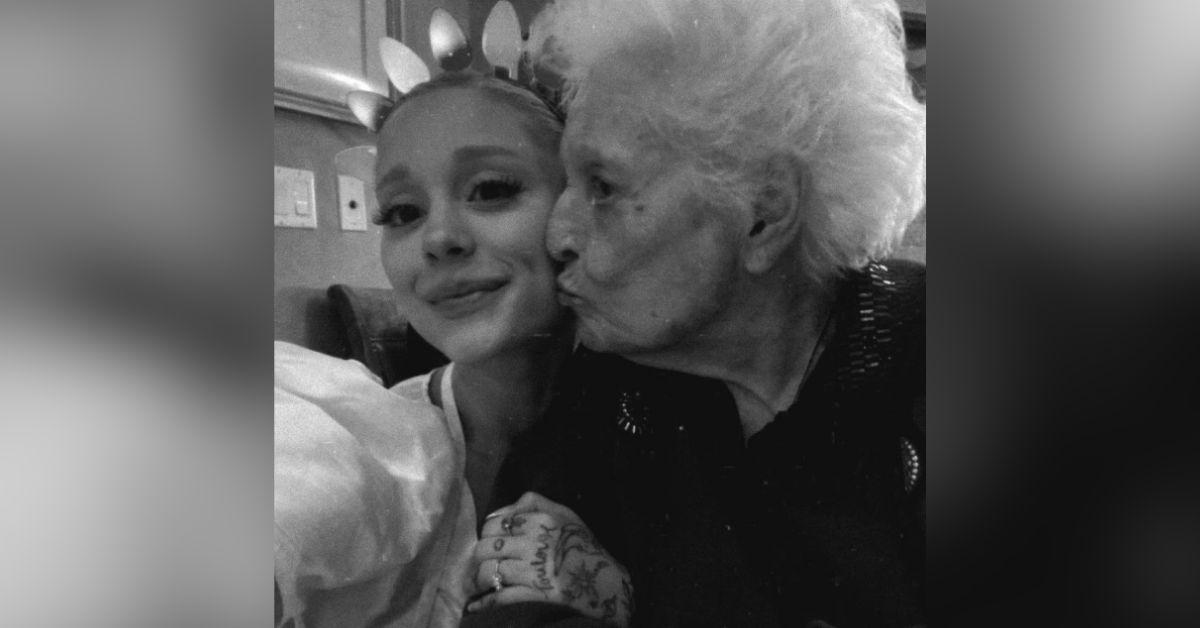 Image of Ariana Grande's grandmother passed away earlier this year.