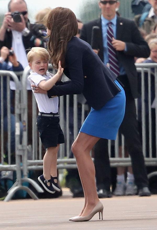 prince george royal crying