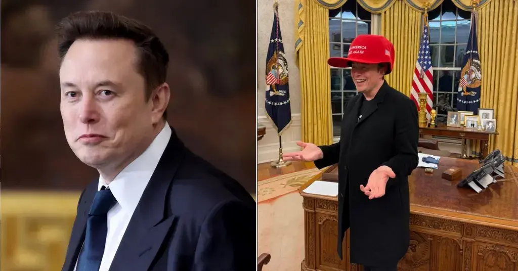 elon musk sleeping floor government office white house president