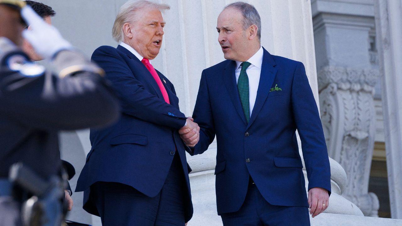 Image of Trump and Martin.