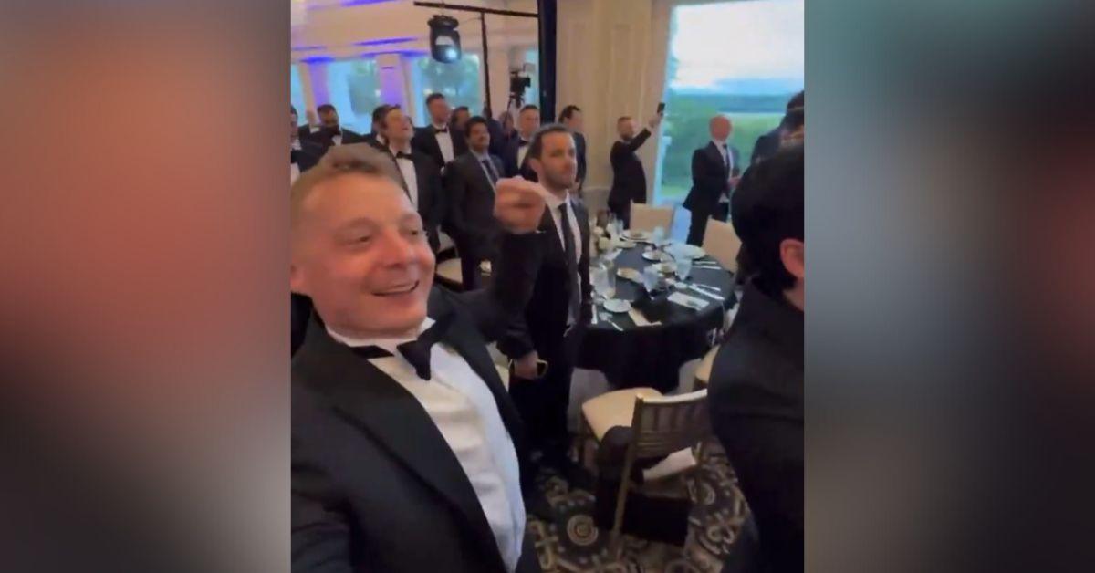 donald trump assassination joke crypto event