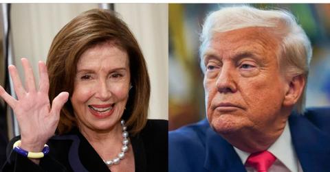 Photo of Nancy Pelosi and Donald Trump