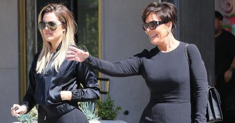 *EXCLUSIVE* Khloe Kardashian and Kris Jenner leave Saks Fifth Ave