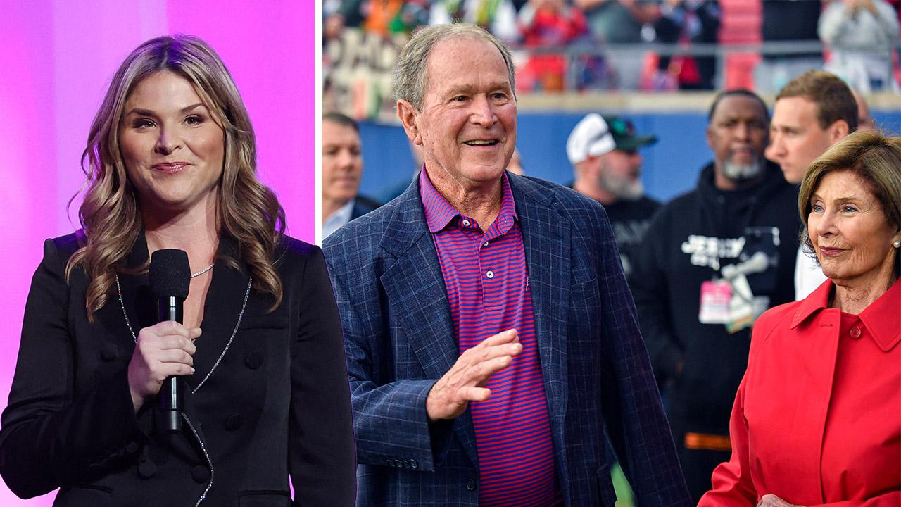 Jenna Bush Hager,George W. Bush,Laura Bush