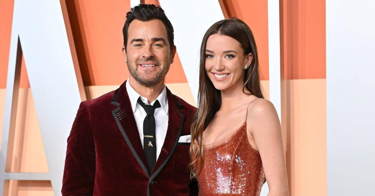 image of Justin Theroux married Nicole Brydon Bloom in March.