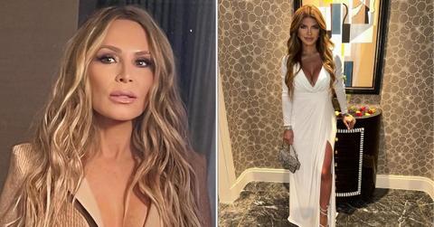 Composite photo of Tamra Judge and Teresa Giudice.