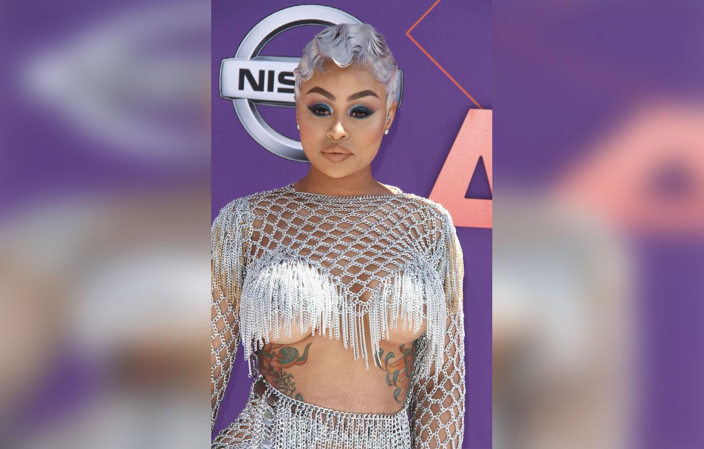 Blac Chyna BET red carpet