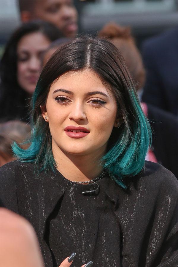 Kylie jenner hair evolution splash