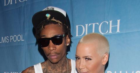 Wiz Khalifa and Amber Rose at the Palms Pool in Las Vegas