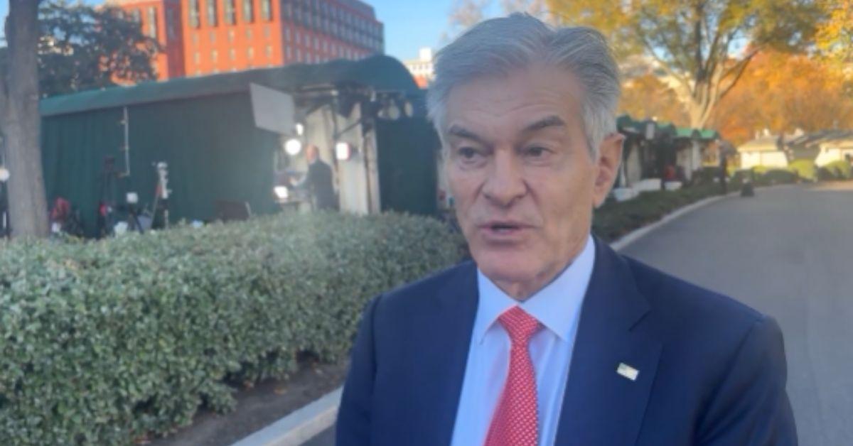 image of A man fainted at Donald Trump’s press conference about new Medicare drug coverage.