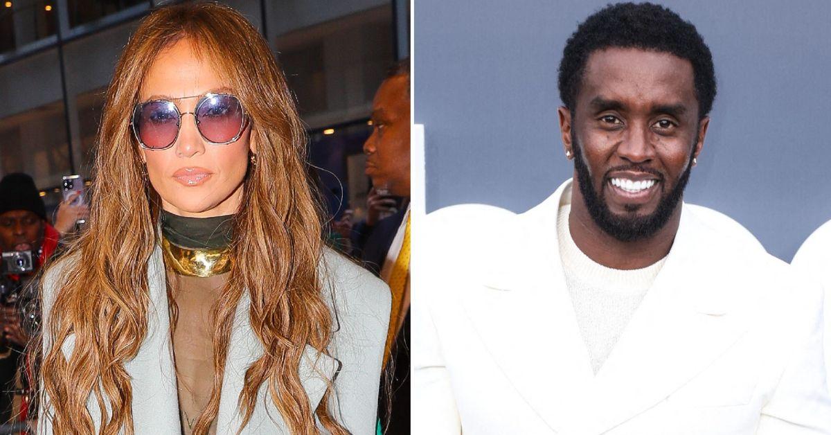 Composite photo of Jennifer Lopez and Sean 'Diddy' Combs.