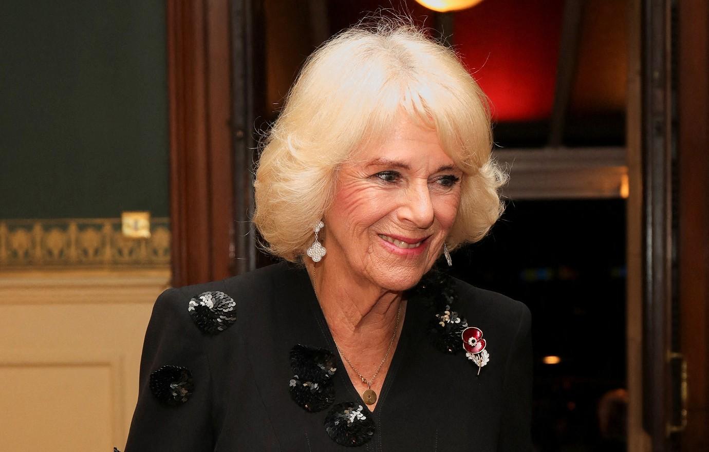 king charles queen camilla attend festival of remembrance