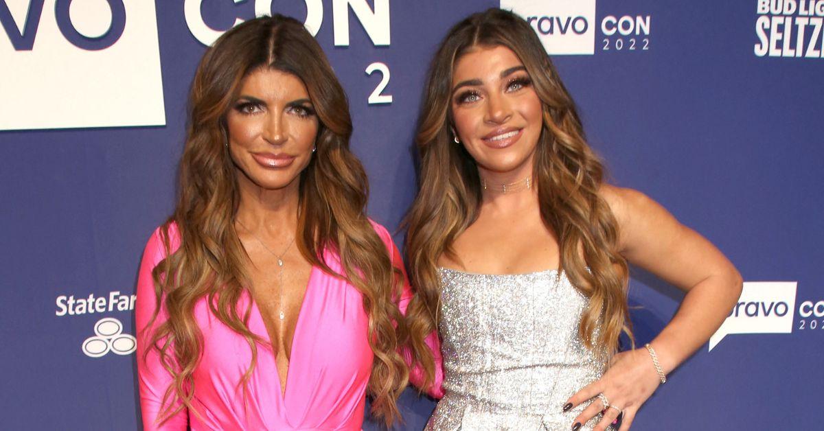image of Gia Giudice shared that Season 15 of 'The Real Housewives of New Jersey' has a more positive and lighter atmosphere.