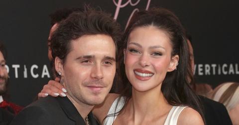 Photo of Brooklyn Beckham and Nicola Peltz.