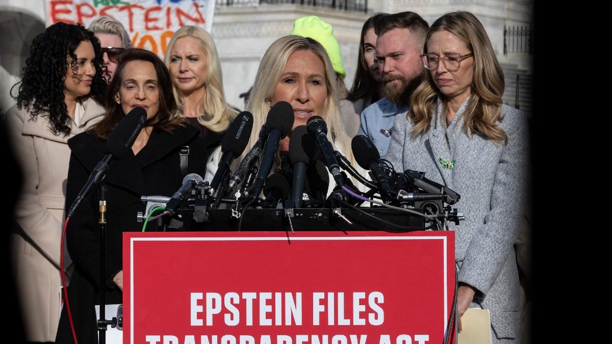 image of Marjorie Taylor Greene said Fox News no longer invites her on.