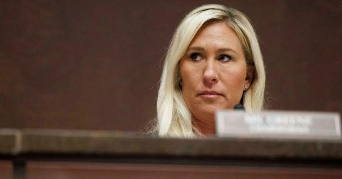 image of Donald Trump called Marjorie Taylor Greene a 'very dumb person.'