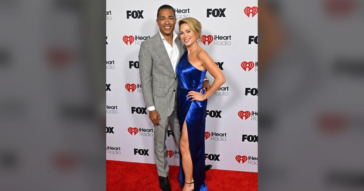 image of Amy Robach and T.J. Holmes offered their thoughts on infidelity.