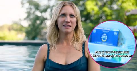 Composite Photo Of Brittany Snow And A Mac N' Cheese Box