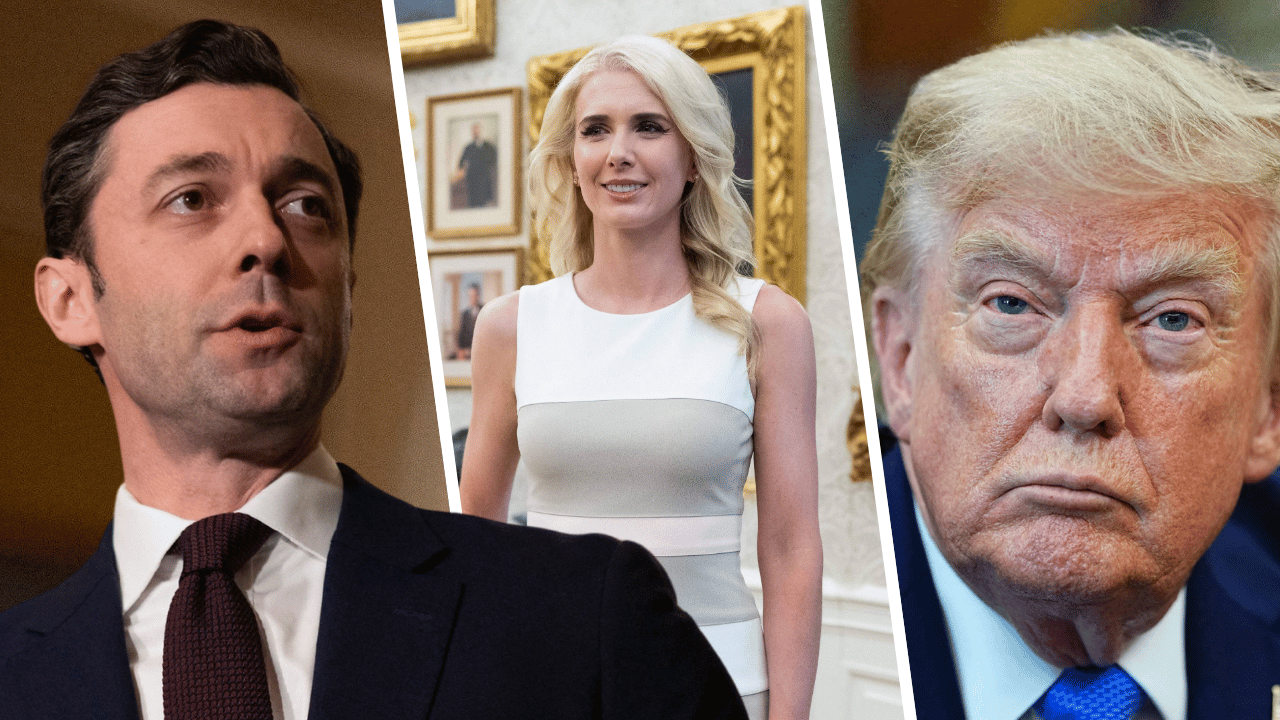 Jon Ossoff, Donald Trump, Natalie Harp