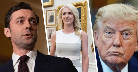 Jon Ossoff, Donald Trump, Natalie Harp