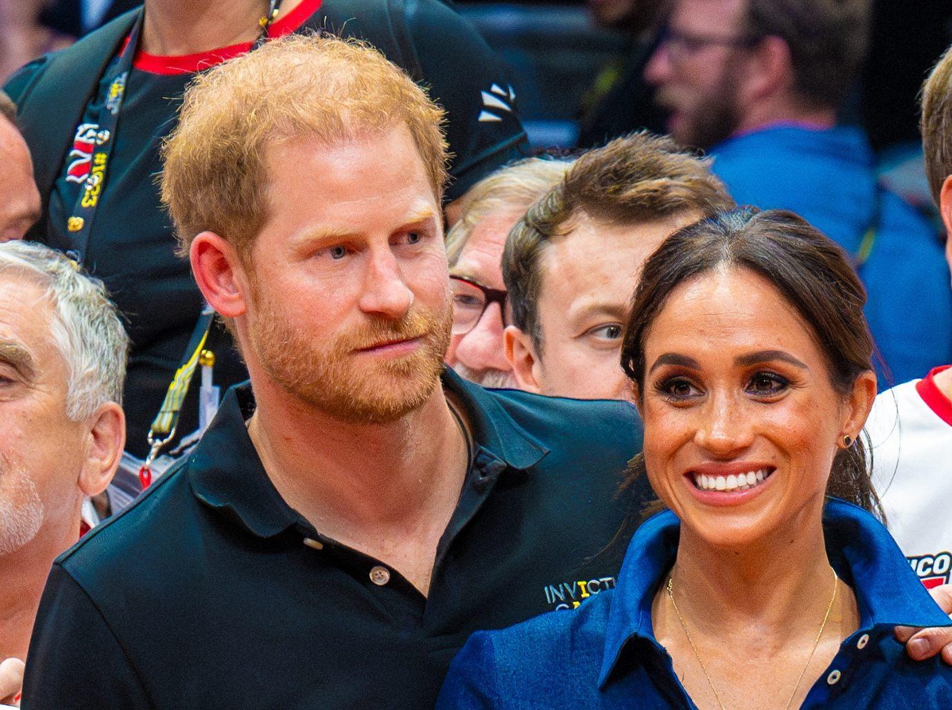 meghan markle ordered prince harry ignore david beckham invictus games press