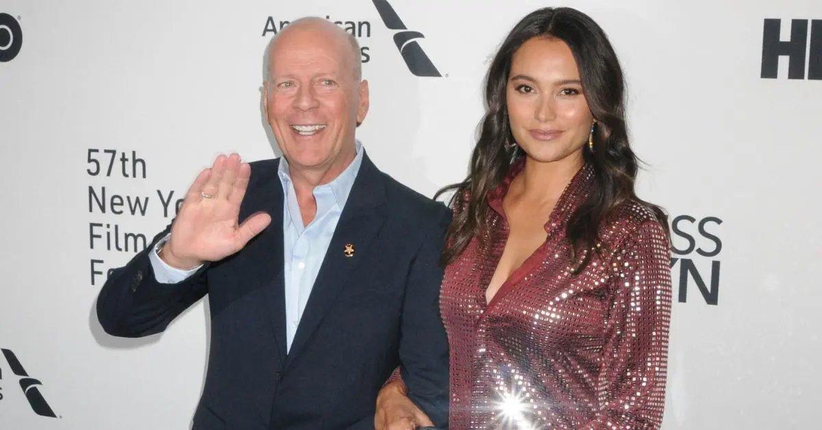 Photo of Bruce Willis and Emma Heming