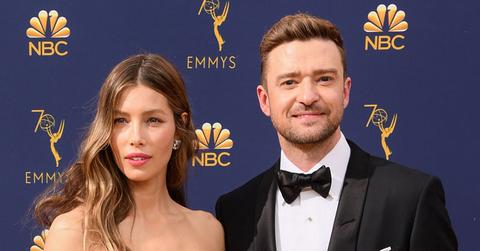 Jessica Biel And Justin Timberlake On Red Carpet