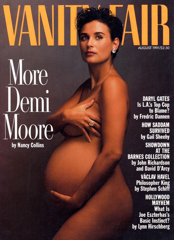 Demi moore scandalous baby bumps