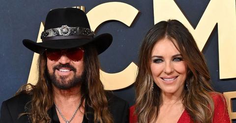 photo of Billy Ray Cyrus and Elizabeth Hurley