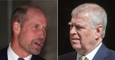 photo of Prince William, Prince Andrew.