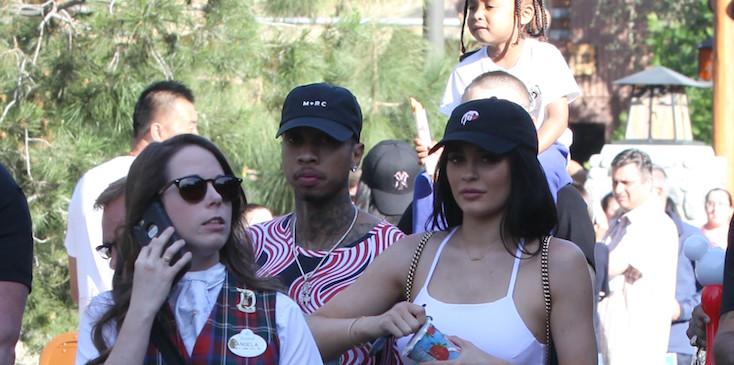 Kylie Jenner and Tyga take their love to Disneyland