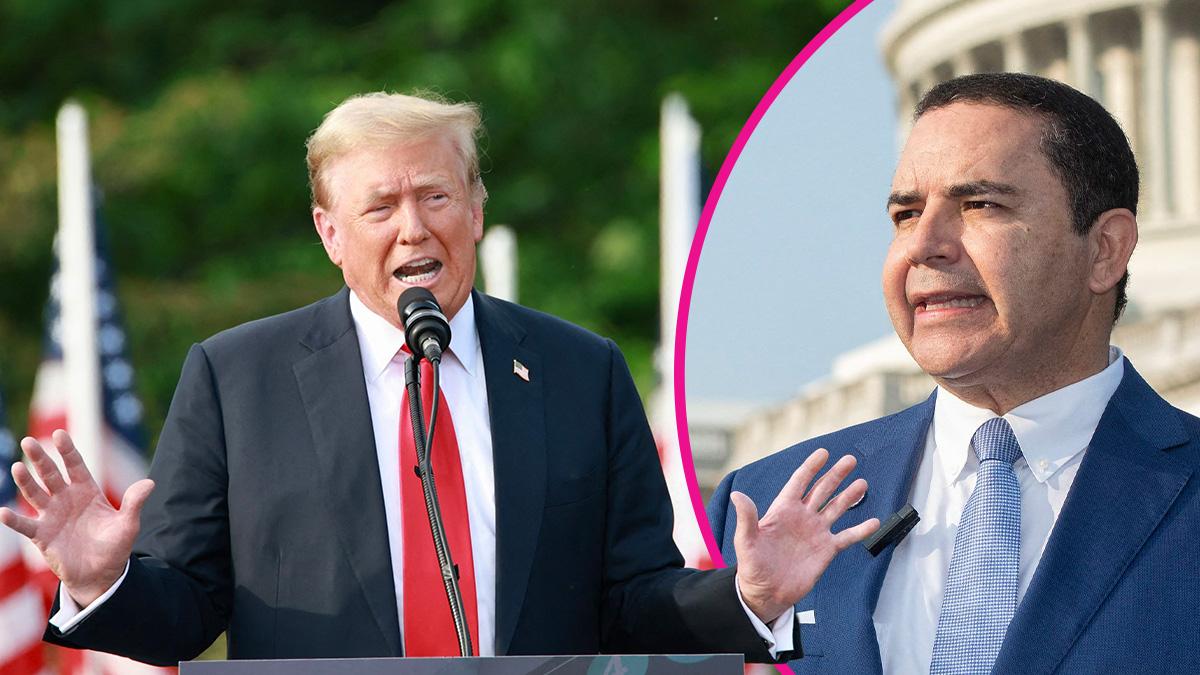 Image of 'Nobody knows Henry Cuellar better than Donald J. Trump,' the president claimed.