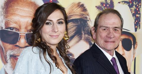 Photo of Victoria Jones and Tommy Lee Jones.