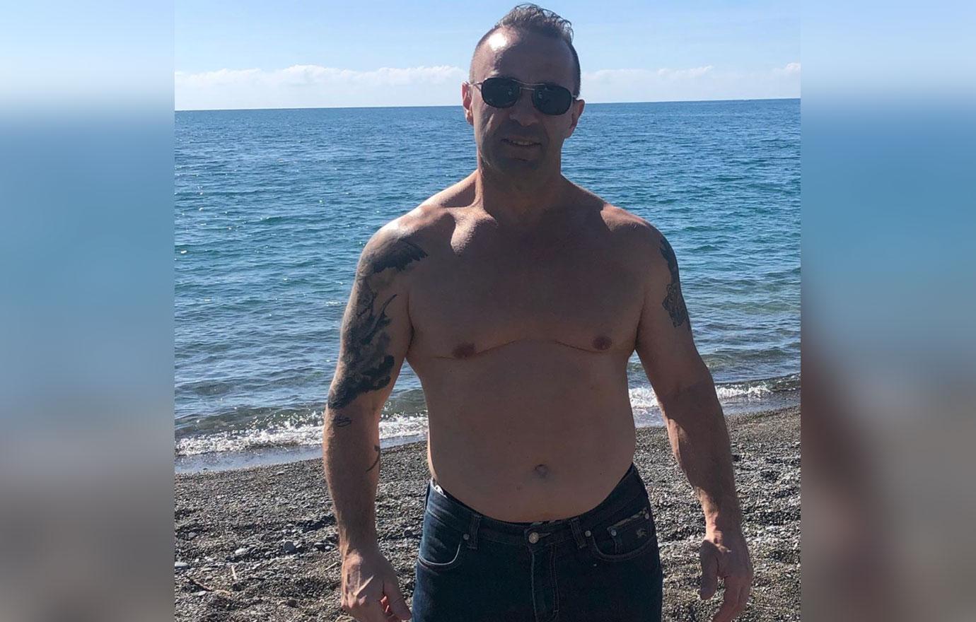 Joe Giudice Shirtless At The Beach Oral Argument Deportation