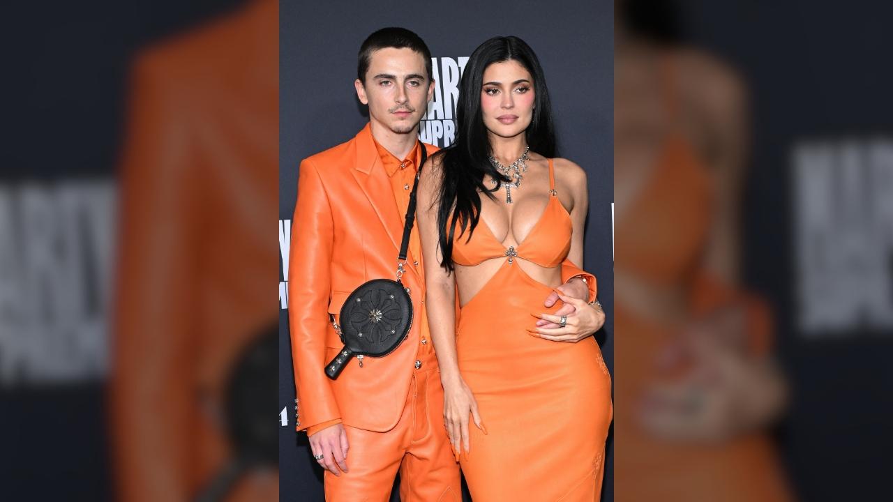 Kylie Jenner and Timothée Chalamet