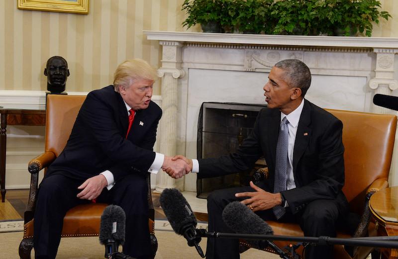 donald trump sarcastic obama president