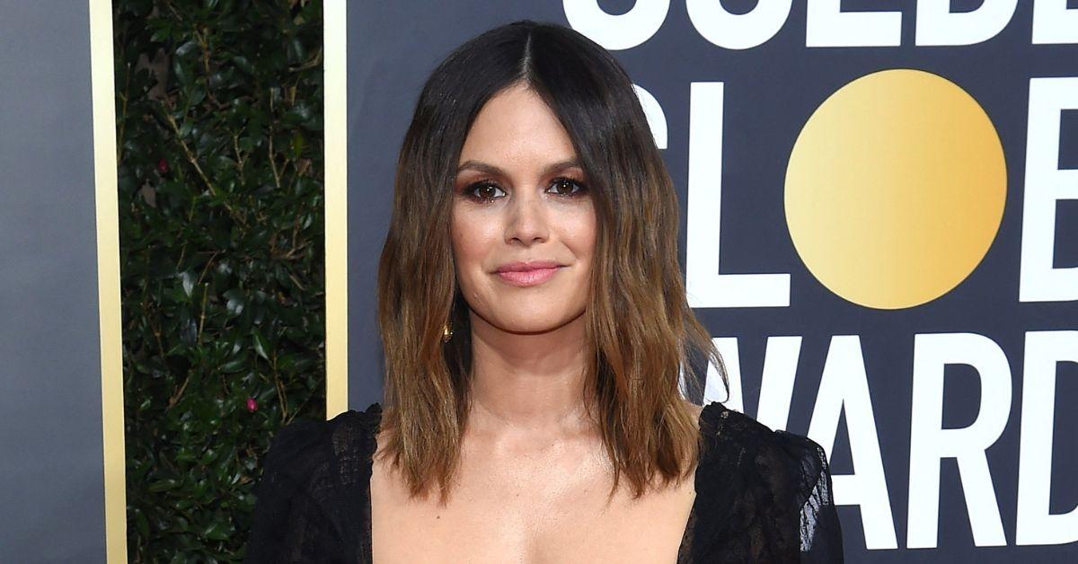 Rachel Bilson hits Hawaii in plunging one-piece swimsuit