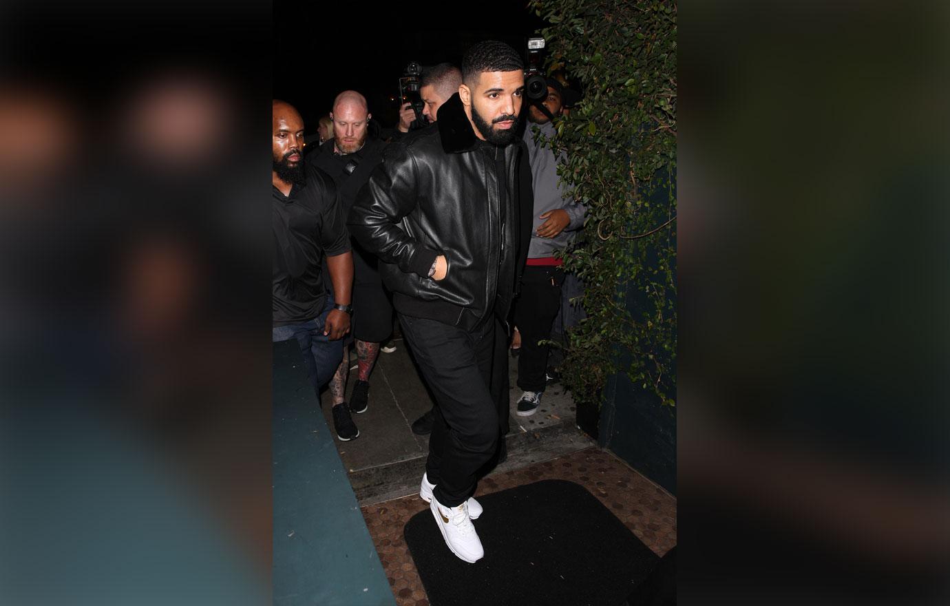 Drake 32nd birthday halloween party 1