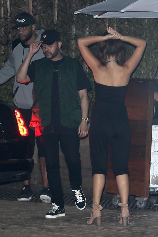 Selena Gomez and The Weeknd enjoy a night out at Soho House in Malibu